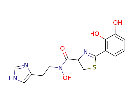 Molecular Structure of 117308-63-1 (Anguibactin)