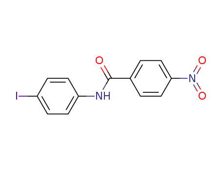 Molecular Structure of 115175-13-8 (Benzamide, N-(4-iodophenyl)-4-nitro-)