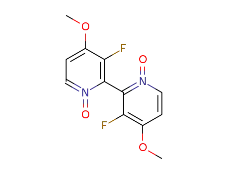 Molecular Structure of 109613-94-7 (3,3'-Difluor-4,4'-dimethoxy-<2,2'-bipyridin>-1,1'-dioxid)