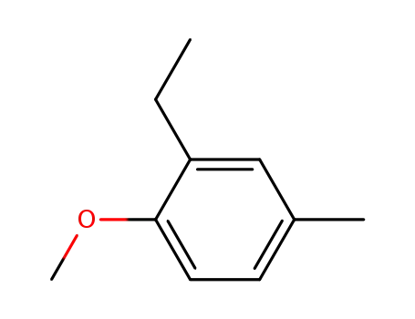 Molecular Structure of 79744-78-8 (2-ETHYL-4-METHYLANISOLE)