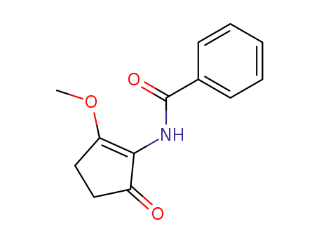 N-(1-Methoxy-3-oxo-1-cyclopenten-2-yl)benzamid