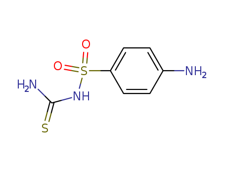 Benzenesulfonamide,4-amino-N-(aminothioxomethyl)- cas  515-49-1