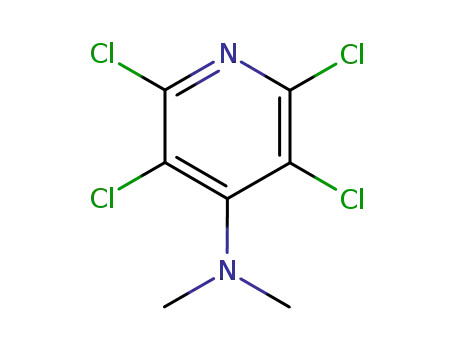 Molecular Structure of 19942-44-0 (tetrachloro-4-dimethylaminopyridine)