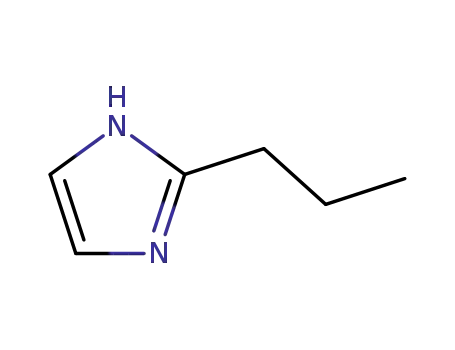Molecular Structure of 50995-95-4 (2-Propylimidazole)