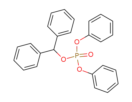 Molecular Structure of 93845-96-6 (Phosphoric acid, diphenylmethyl diphenyl ester)