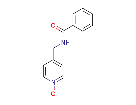 Molecular Structure of 80818-97-9 (Benzamide, N-[(1-oxido-4-pyridinyl)methyl]-)