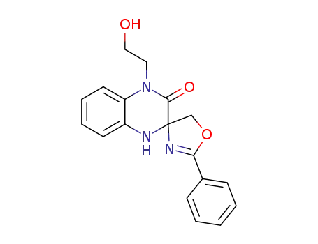 4'-(2-hydroxyethyl)-2-phenyl-1'H,5H-spiro[oxazole-4,2'-quinoxalin]-3'(4'H)-one