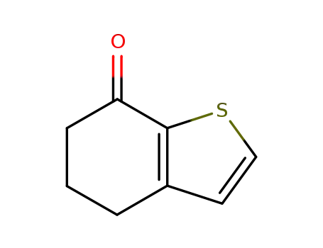 Molecular Structure of 1468-84-4 (5,6-DIHYDRO-1-BENZOTHIOPHENE-7(4H)-ONE)