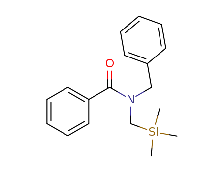 Benzamide, N-(phenylmethyl)-N-[(trimethylsilyl)methyl]-