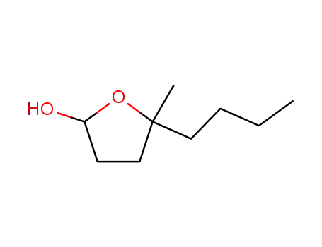 Molecular Structure of 123171-32-4 (5-Butyl-5-methyl-tetrahydro-furan-2-ol)