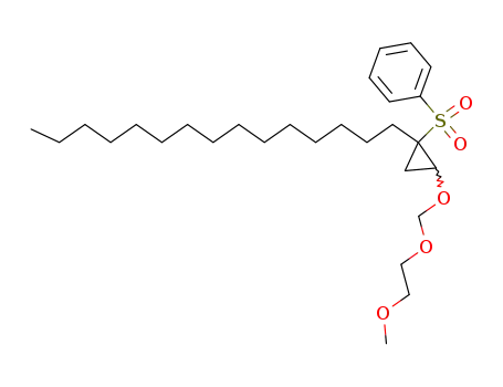 [2-(2-Methoxy-ethoxymethoxy)-1-pentadecyl-cyclopropanesulfonyl]-benzene