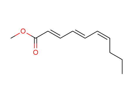 Molecular Structure of 51544-64-0 ((2E,4E,6Z)-methyl deca-2,4,6-trienoate)