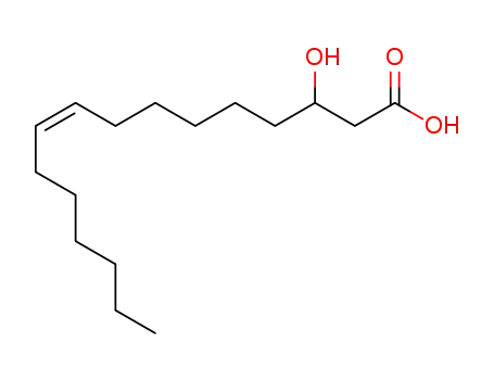 (rac)-(9Z)-3-hydroxy-hexadecenoic acid