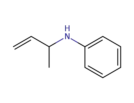 Benzenamine, N-(1-methyl-2-propenyl)-