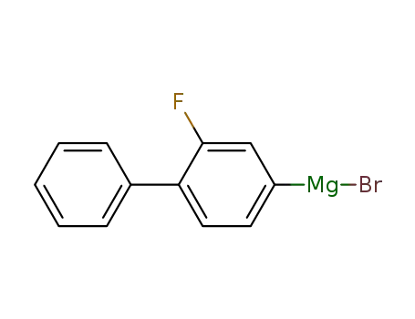 Molecular Structure of 76699-46-2 (2-FLUORO-4-BIPHENYLMAGNESIUM BROMIDE)