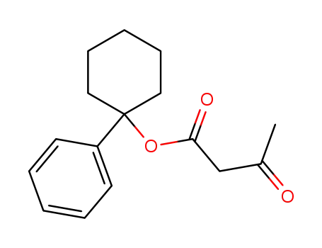 Butanoic acid, 3-oxo-, 1-phenylcyclohexyl ester