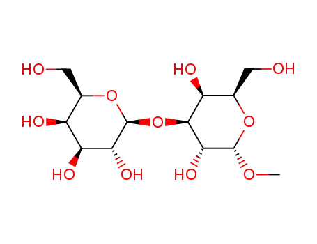 Molecular Structure of 124580-30-9 (methyl β-D-galactopyranosyl-(1,3)-α-D-galactopyranoside)