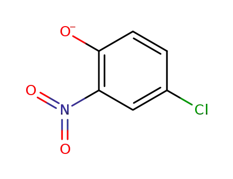 Molecular Structure of 69173-73-5 (4-Chloro-2-nitro-phenol anion)