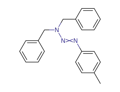 1-Triazene, 1-(4-methylphenyl)-3,3-bis(phenylmethyl)-