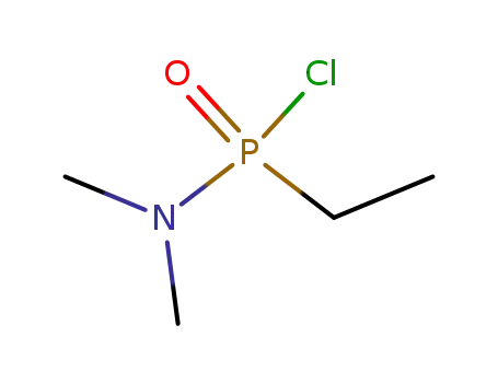 Molecular Structure of 29786-16-1 (ethyl-phosphonic acid-chloride dimethylamide)
