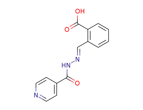 Molecular Structure of 100541-62-6 (2-carboxybenzaldehydeisonicotinoylhydrazone)