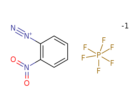 Benzenediazonium, 2-nitro-, hexafluorophosphate(1-)
