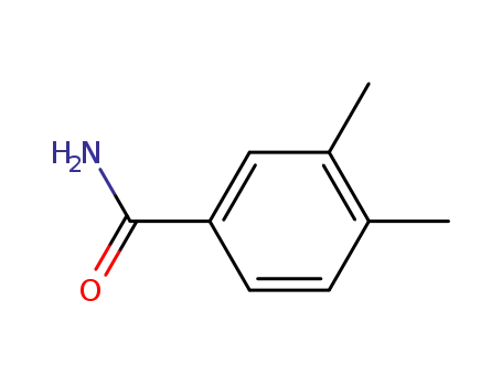Molecular Structure of 5580-33-6 (3,4-DIMETHYLBENZAMIDE)