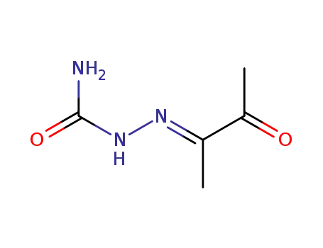Hydrazinecarboxamide, 2-(1-methyl-2-oxopropylidene)-