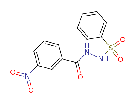 N-(benzenesulfonyl)-3-nitro-benzohydrazide cas  7596-78-3