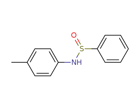 Molecular Structure of 5469-22-7 (N-(4-methylphenyl)benzenesulfinamide)
