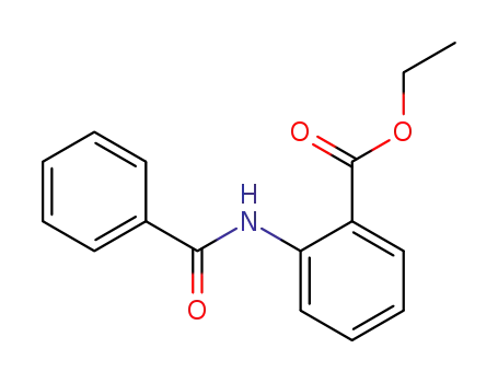 Molecular Structure of 42091-29-2 (ethyl 2-(benzoylamino)benzoate)