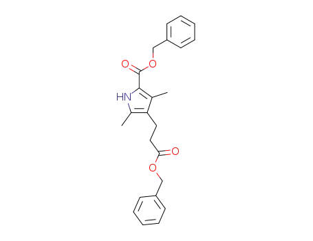 benzyl 3-(2-benzyloxycarbonylethyl)-2,4-dimethylpyrrole-5-carboxylate