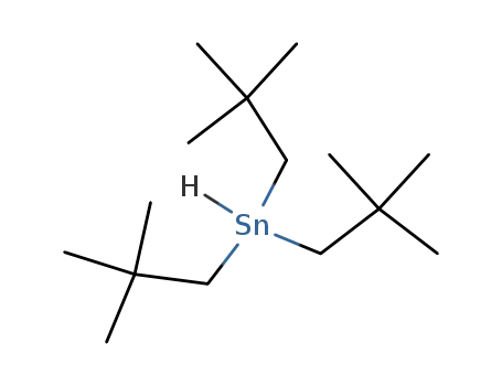 Molecular Structure of 52741-72-7 (Stannane, tris(2,2-dimethylpropyl)-)