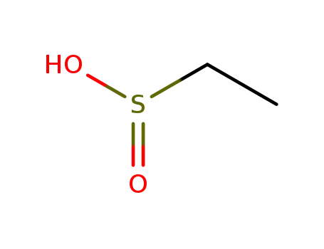 Molecular Structure of 598-59-4 (Ethanesulfinic acid)