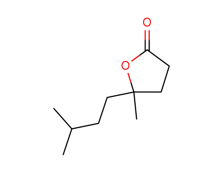 Molecular Structure of 3285-02-7 (dihydro-5-methyl-5-(3-methylbutyl)furan-2(3H)-one)