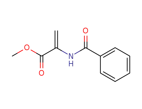 2-Propenoic acid, 2-(benzoylamino)-, methyl ester