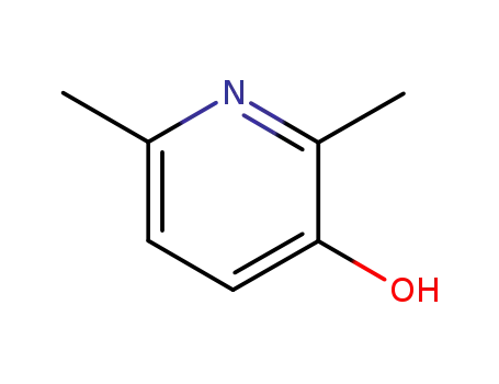 Molecular Structure of 1122-43-6 (2,6-DIMETHYL-3-HYDROXYPYRIDINE)