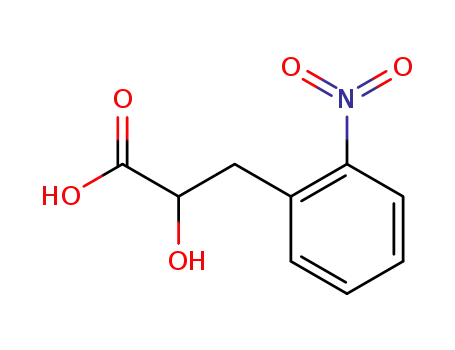 Benzenepropanoic acid, a-hydroxy-2-nitro-