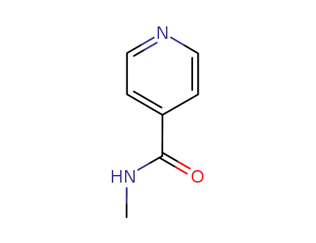 Molecular Structure of 6843-37-4 (4-Pyridinecarboxamide,N-methyl-(9CI))
