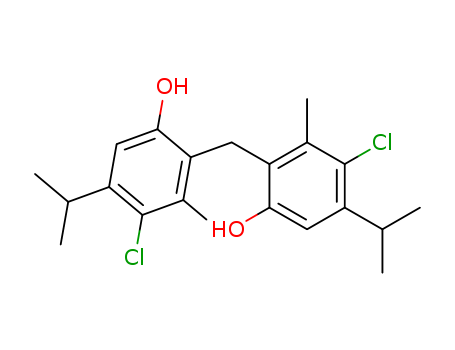 Phenol,2,2'-methylenebis[4-chloro-3-methyl-5-(1-methylethyl)-