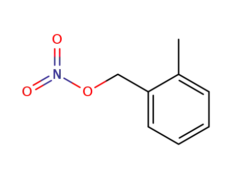 Molecular Structure of 29510-54-1 (Benzenemethanol, 2-methyl-, nitrate)