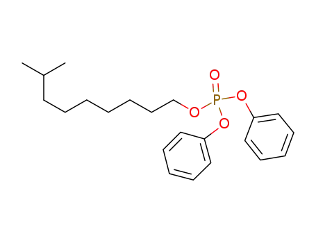 Molecular Structure of 1346599-15-2 (Diphenyl 8-Methyl-1-nonanol Phosphate)
