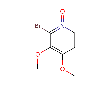 2-bromo-3,4-dimethoxy pyridine-N-oxide
