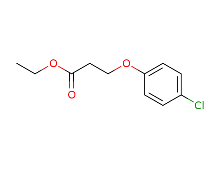 Propionic acid, 3-(p-chlorophenoxy)-, ethyl ester