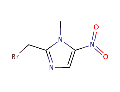 Molecular Structure of 117836-28-9 (2-bromomethyl-1-methyl-5-nitroimidazole)