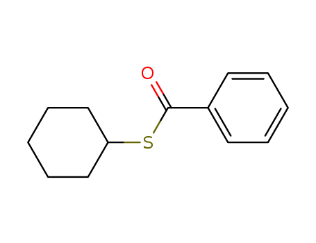 Benzenecarbothioic acid, S-cyclohexyl ester