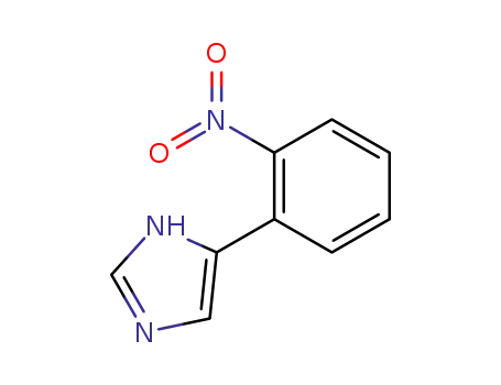Molecular Structure of 51746-89-5 (5-(2-Nitro-phenyl)-1H-imidazole)