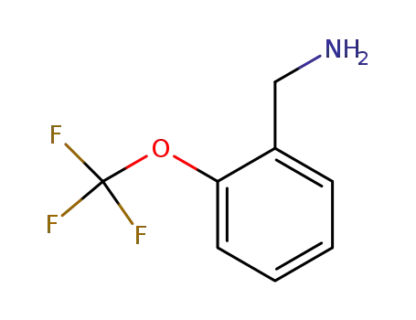 Molecular Structure of 175205-64-8 (2-(TRIFLUOROMETHOXY)BENZYLAMINE)