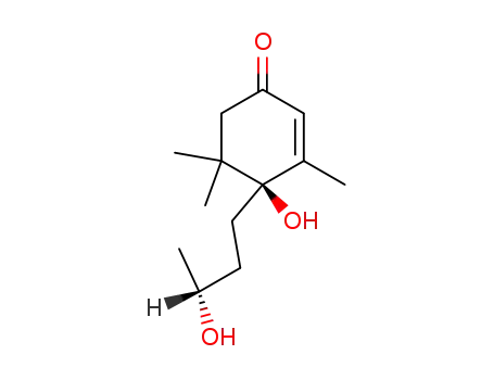 Molecular Structure of 36151-01-6 (7,8-Dihydrovomifoliol)