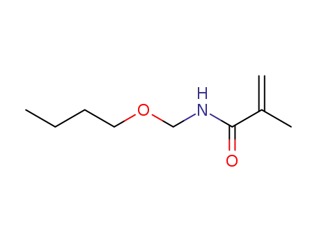 Molecular Structure of 5153-77-5 (N-N-BUTOXYMETHYL METHACRYLAMIDE)